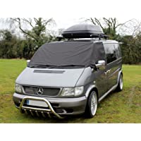 Cortina de protección contra heladas para ventana frontal de parasol oscuro para Mercedes Benz Vito